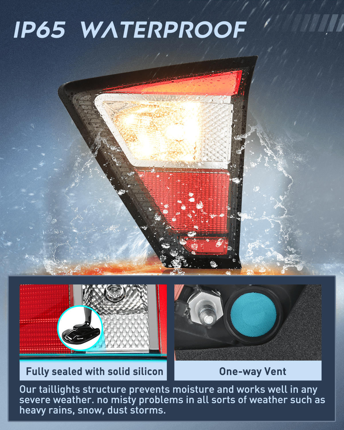 Taillight Assembly Taillight Assembly Compatible with 2017 2018 2019 Ford Escape Kuga Inner Rear Lamp Replacement OE Style with LED and halogen bulbs Passenger Side