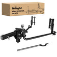 Trailer Hitch 800 lbs Round Bar Weight Distributing Hitches Kit with Sway Control