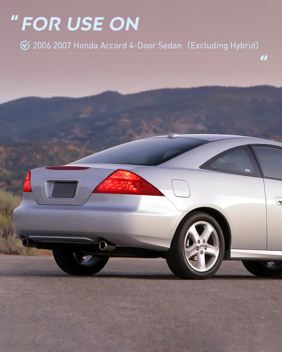 Taillight Assembly Taillight Assembly Compatible with 2006 2007 Honda Accord 4 Door Sedan Excluding Hybrid Rear Lamp Replacement OE Style Driver Side