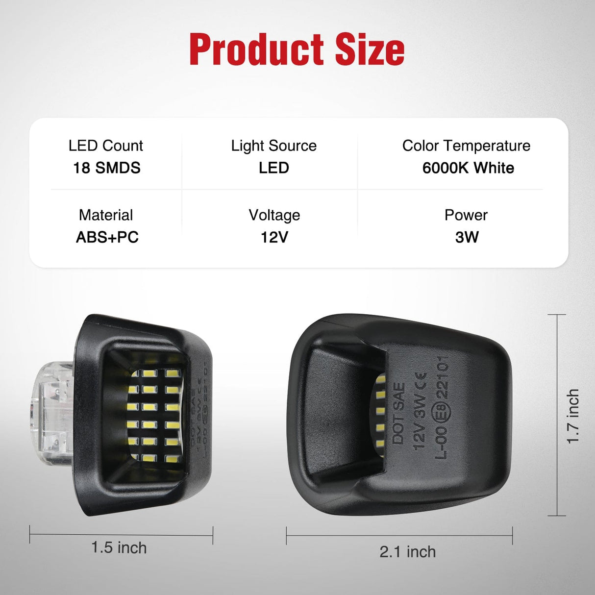Tail Brake Turn Reverse Lights License Plate Light Compatible with 2007 2008 2009 2010 2011 2012 2013 2014 2015 2016 2017 2018 2019 2020 2021 Nissan Frontier Navara D40 2007-2015 Titan Armada Xterra Black Housing