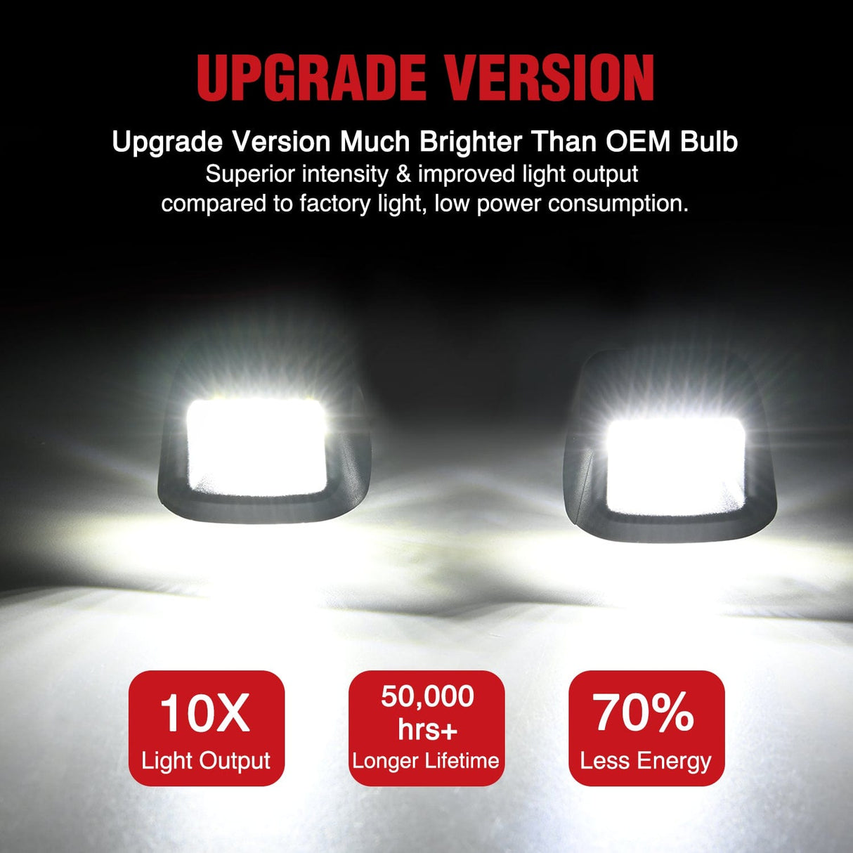 Tail Brake Turn Reverse Lights License Plate Light Compatible with 2007 2008 2009 2010 2011 2012 2013 2014 2015 2016 2017 2018 2019 2020 2021 Nissan Frontier Navara D40 2007-2015 Titan Armada Xterra Black Housing