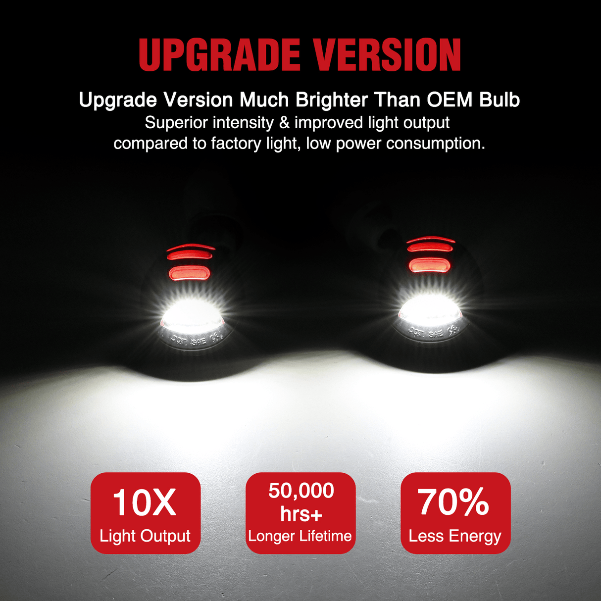 Tail Brake Turn Reverse Lights License Plate Lights Compatible with 1990-2003 2004 2005-2008 2009 2010 2011 2012 2013 2014 Ford F150 1999-2016 F250 F350 F450 F550 Super Duty with Red OLED Neon Tube 6000K White 2PCS Pack