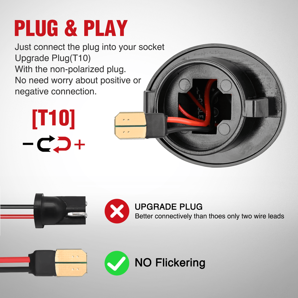 Tail Brake Turn Reverse Lights License Plate Lights Compatible with 1990-2003 2004 2005-2008 2009 2010 2011 2012 2013 2014 Ford F150 1999-2016 F250 F350 F450 F550 Super Duty with Red OLED Neon Tube 6000K White 2PCS Pack