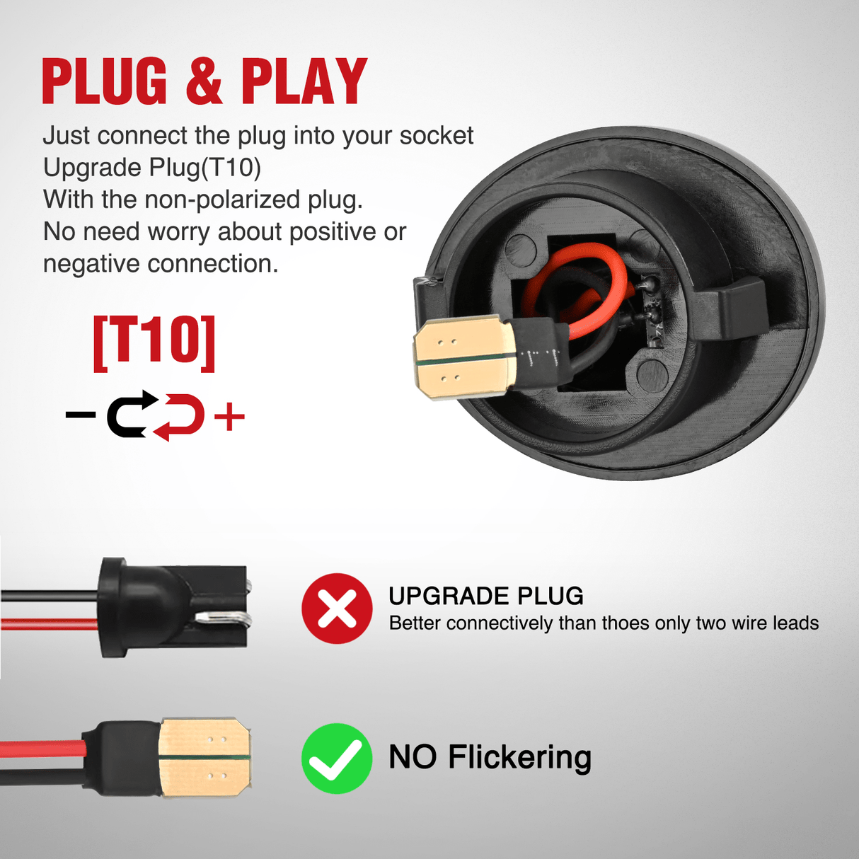 Tail Brake Turn Reverse Lights License Plate Light Compatible with 1990-2003 2004 2005 2006 2007 2008 2009 2010 2011 2012 2013 2014 Ford F150 1999-2016 F250 F350 F450 F550 Super Duty with Black housing 6000K White 2PCS Pack
