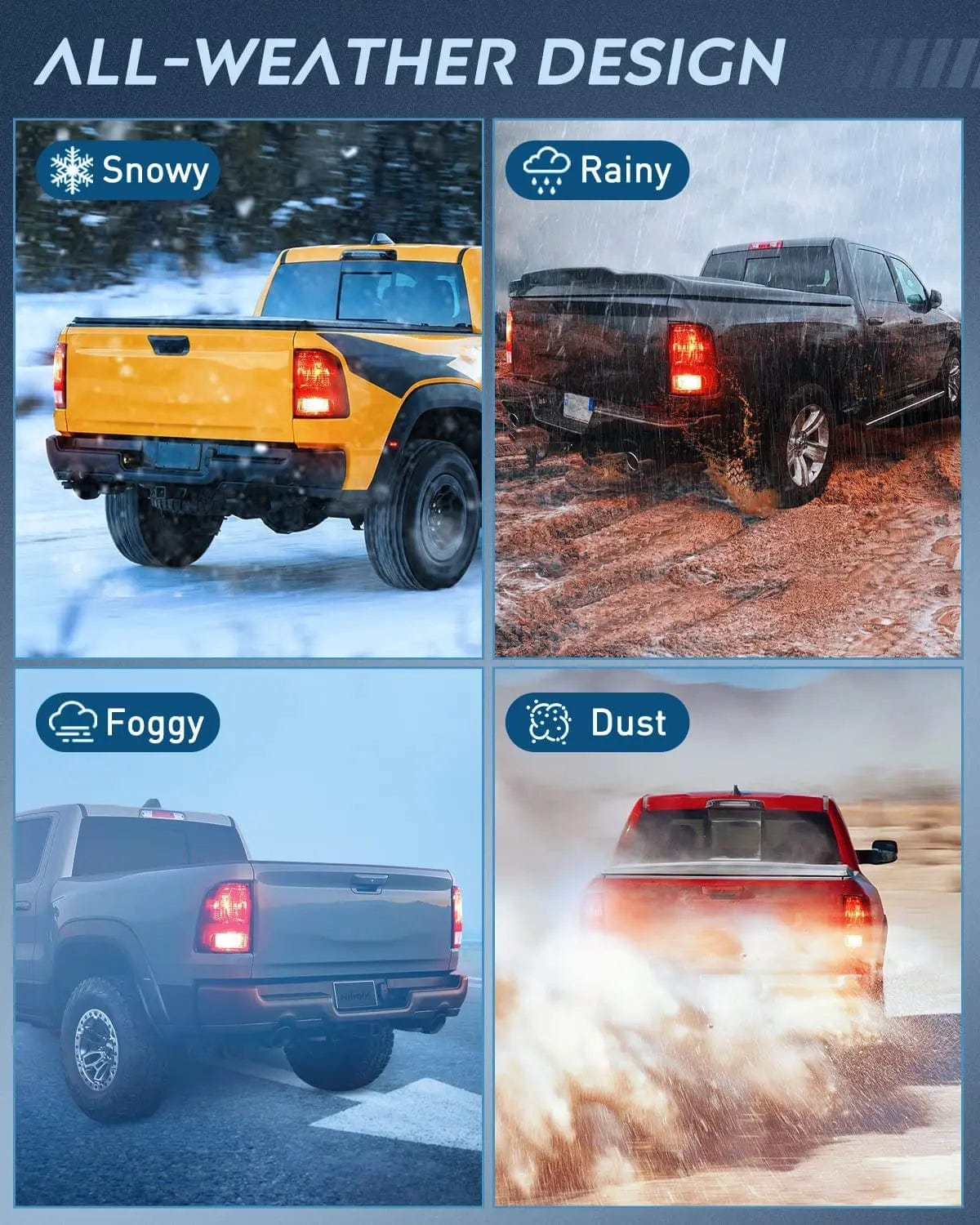 Taillight Assembly 2009 2010 2011 2012 2013 2014 2015 2016 2017 2018 Dodge Ram 1500 2500 3500 Tail light Assembly Rear Lamp Replacement OE Style w/Bulbs Driver Passenger Side