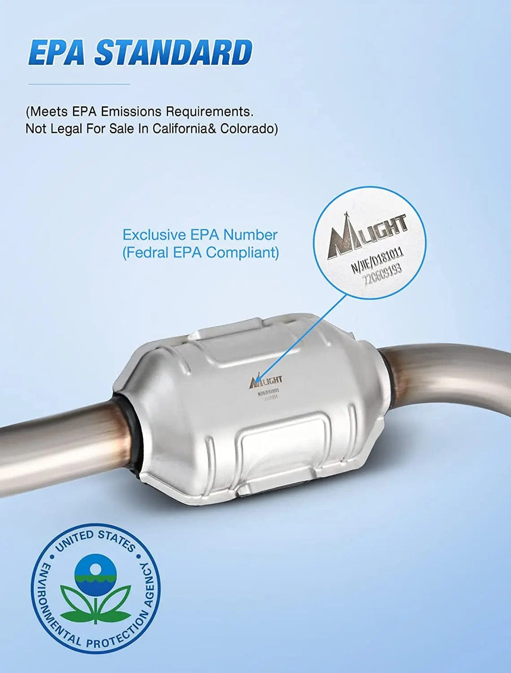 Catalytic Converter 1999 2000 2001 2002 2003 2004 2005 2006 2007 Chevy Silverado GMC Sierra 1500 2500 & Chevrolet Tahoe/Avalanche/Suburban/Yukon/Cadillac Escalade 4.3L 4.8L 5.3L Catalytic Converter