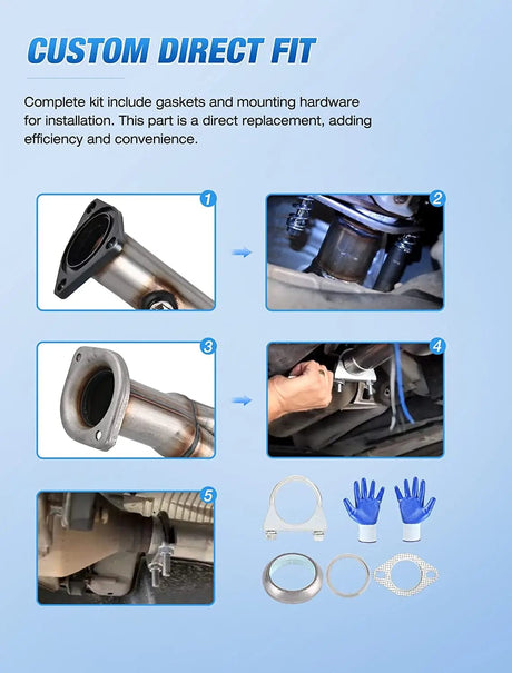 Catalytic Converter 1999 2000 2001 2002 2003 2004 2005 2006 2007 Chevy Silverado GMC Sierra 1500 2500 & Chevrolet Tahoe/Avalanche/Suburban/Yukon/Cadillac Escalade 4.3L 4.8L 5.3L Catalytic Converter