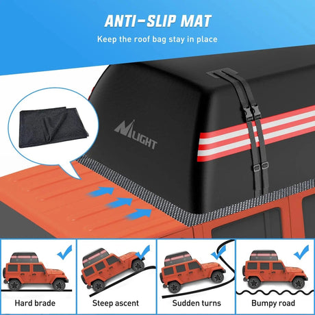 Car Cover Car Roof Bag 21 Cubic Feet