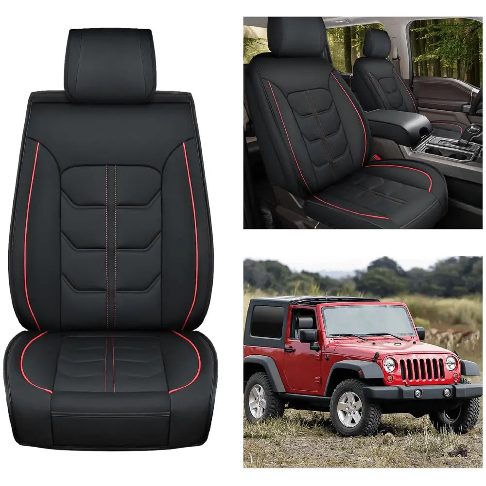 2007 2024 Jeep Wrangler JK JL 4Door Front Seat Covers