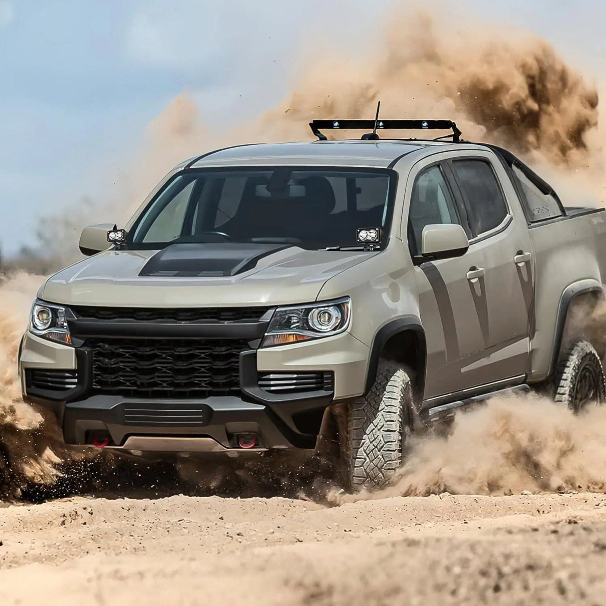 Mounting Accessory Ditch Light Hood Hinges Mounts For 2015-2022 Chevy Colorado 2015-2021 GMC Canyon