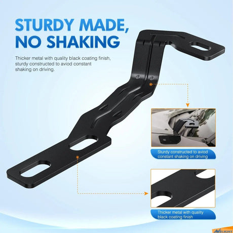 Motor Vehicle Parts Ditch Light Hood Mounts For 2016-2020 3rd Gen Toyota Tacoma