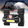 LED Work Light Dome Light Spot Flood Combo Universal 1.5in-2.0in Roll Bar Mount