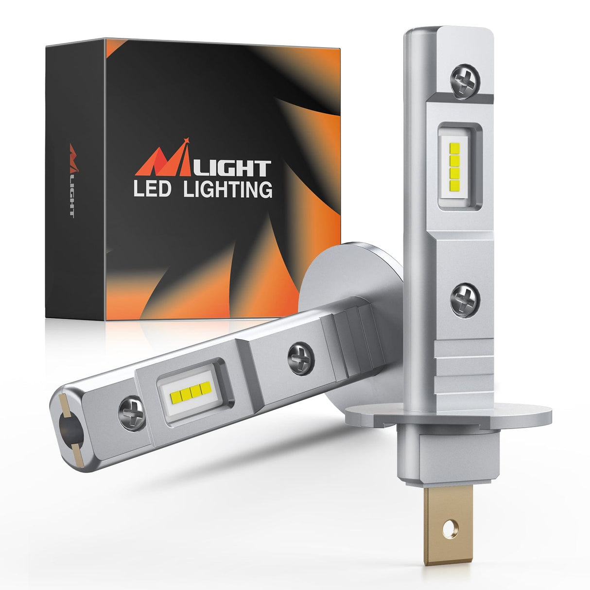 LED Headlight H1 Xenon LED Fog Light Bulbs EF1 Series 6000K | 2 BULBS