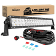 Light Bar Wiring Kit 22" 120W Double Row Spot/Flood LED Light Bar | 16AWG Wire 3Pin Switch