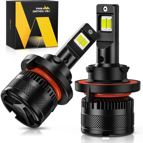 LED Headlight 9008/H13 LED Headlight Bulbs N40 Series 100W 20000LM 6000K IP67 | 2 BULBS