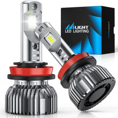 H11/H9/H8 LED Headlight Bulbs E30 Series 70W 14000LM 6500K IP67 | 2 BULBS