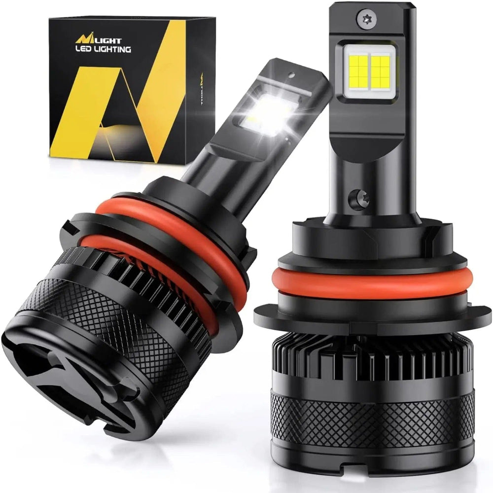 LED Headlight 9004/HB1 LED Headlight Bulbs N40 Series 100W 20000LM 6000K IP67 | 2 BULBS