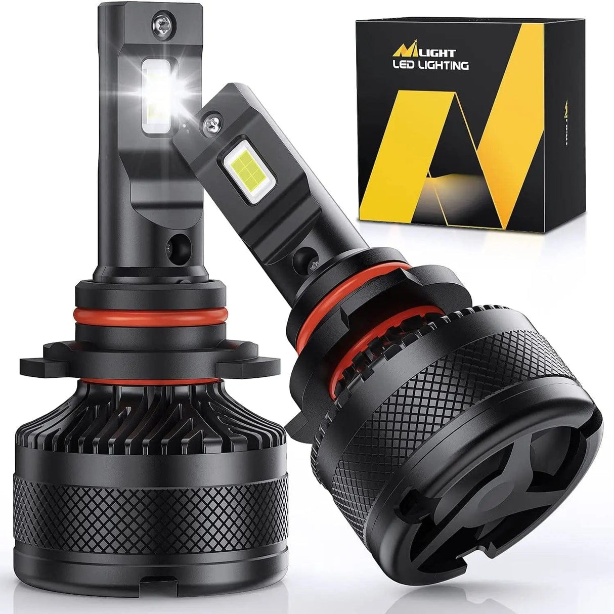 LED Headlight 9006/HB4 LED Headlight Bulbs N40 Series 100W 20000LM 6000K IP67 | 2 BULBS