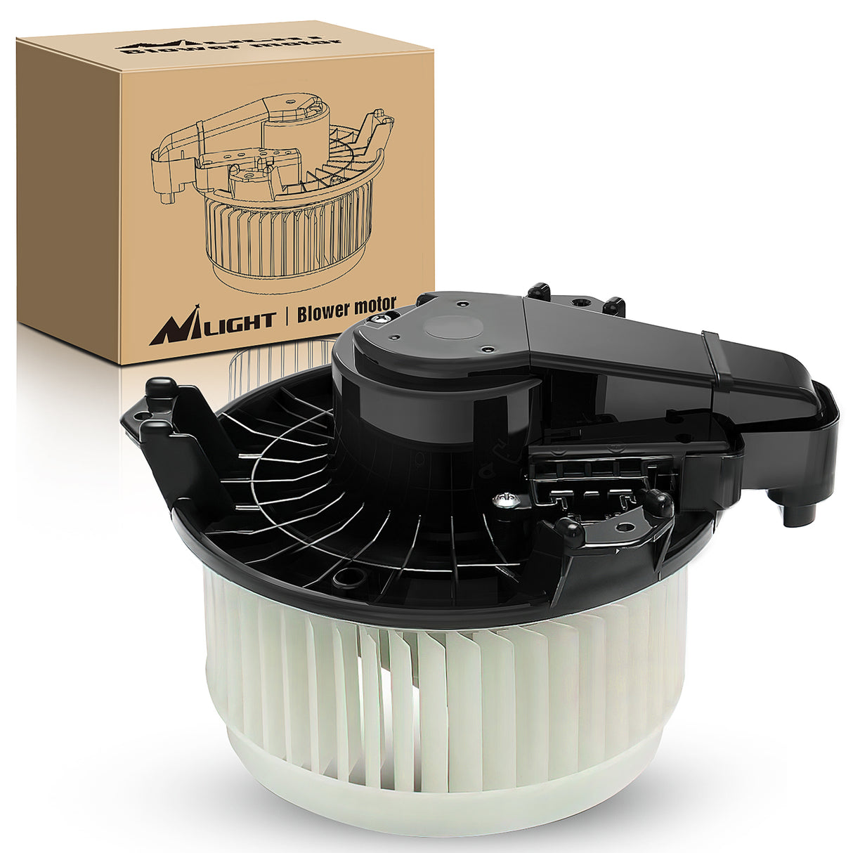 Nilight HVAC Heater Blower Motor Fit for Toyota 4Runner Avalon Camry Highlander Tundra Venza, Lexus ES300h ES350 GX460 RX350 RX450h, Dodge Journey 2014-2020, 68232372AC, 87103-0E040, 87103-60400