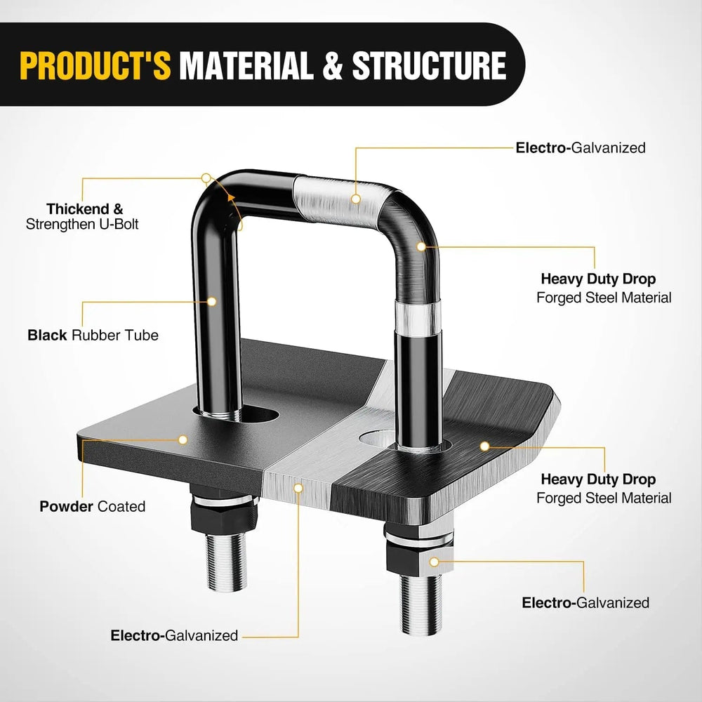 Trailer Hitch Hitch Tightener Anti-Rattle Clamp