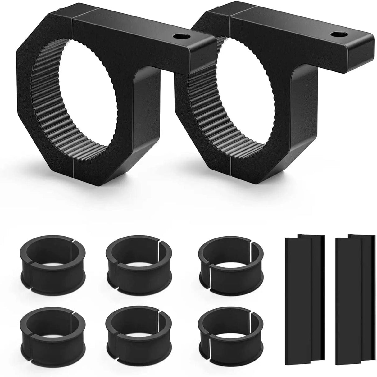 Mounting Accessory Horizontal Bar Clamp Mount Bracket Kits 2.135in-2.25in-2.375in-2.5in (Pair)