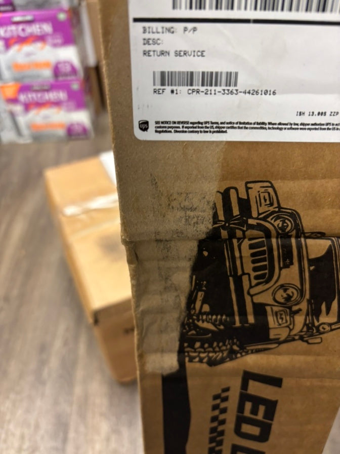 33 Inch LED Light Bar 256 LED Chips Yellow Beam Curved Triple Row Fog Light Spot Flood Combo High Power LED Driving Lights Off Road Lights for Trucks SUV UTV ATV Truck Van 4x4 Boat (25% OFF Final Checkout)