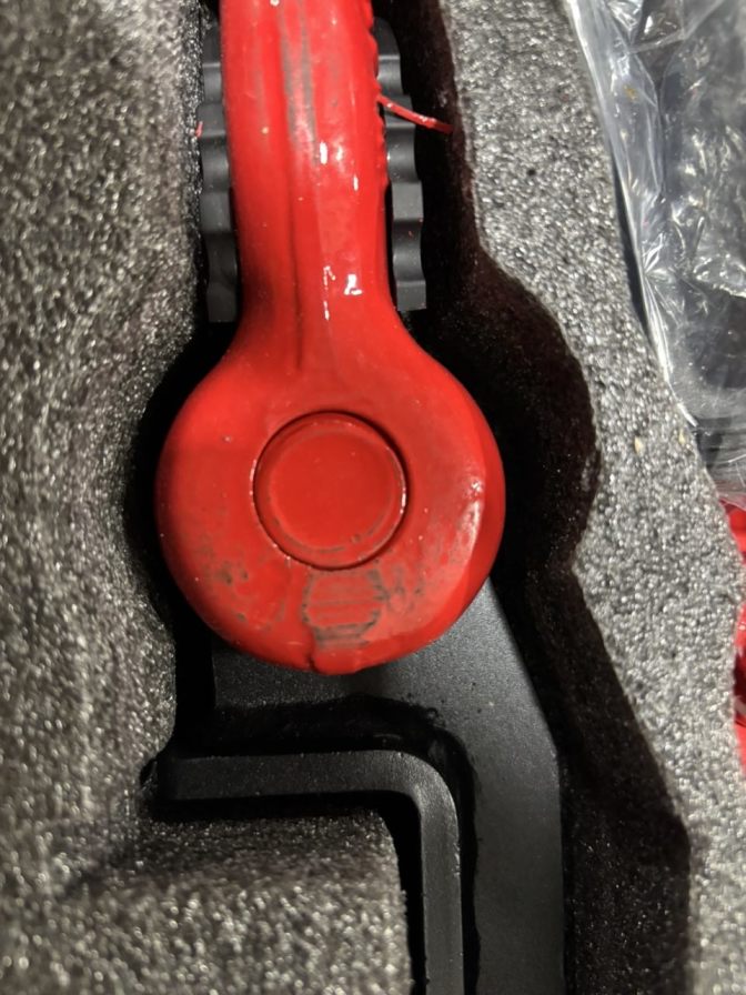 2009 2010 2011 2012 2013 2014 2015 2016 2017 2018 2019 2020 2021 2022 2023 Toyota Tacoma Demon Front Tow Hook 3/4 inch D-Ring Shackle (Copy)