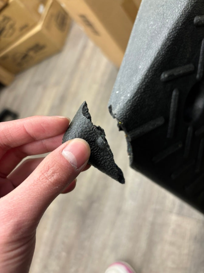 6.3 Inch 7000lbs Load Capacity Rise Height Heavy Duty Rubber Curb Ramp (Pair) (25% OFF Final Checkout)