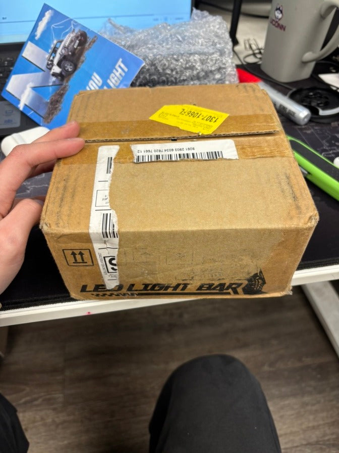 LED Light Bar 6.5 Inch 120W Triple Row Spot Flood LED Light Bars (Pair) (25% OFF Final Checkout)