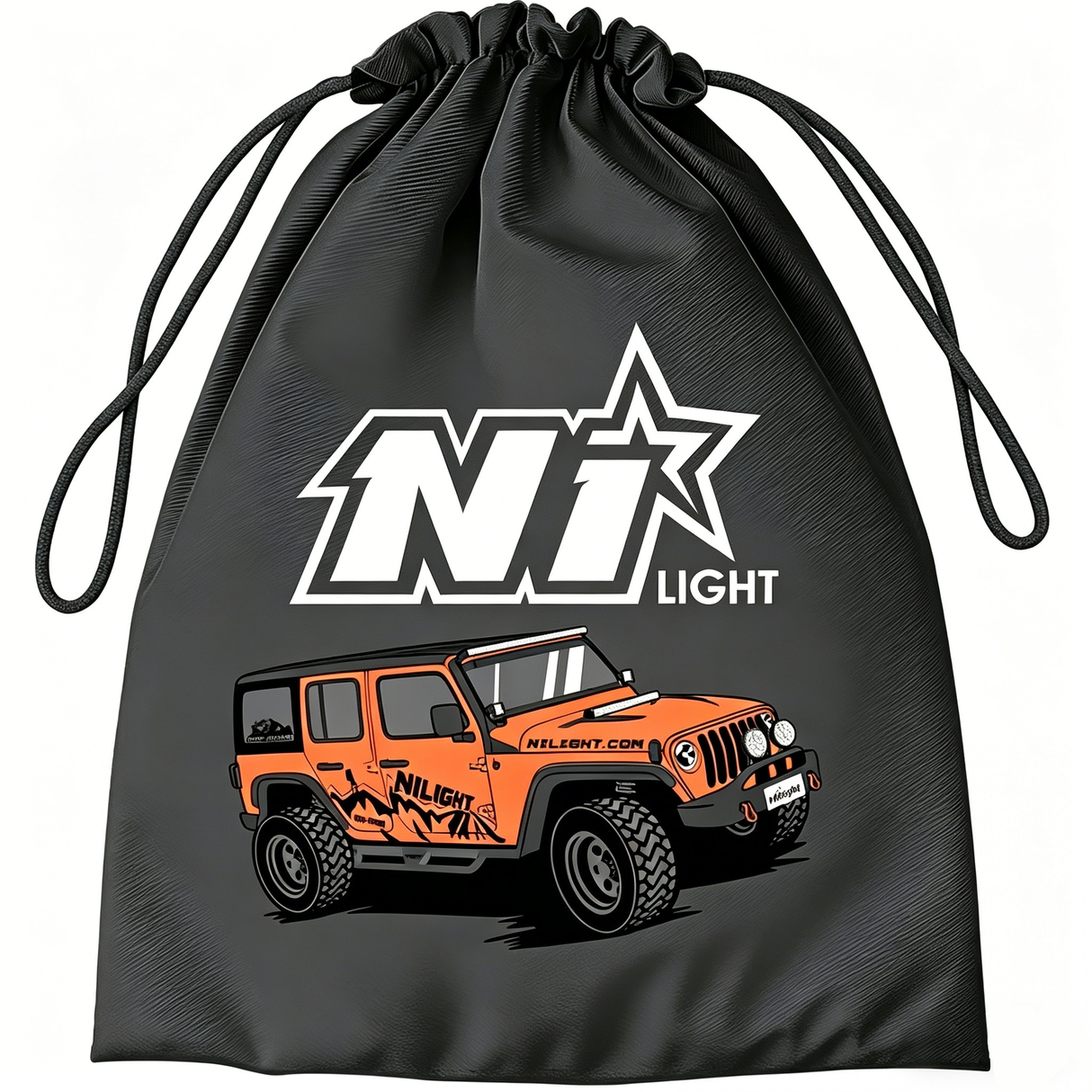 Nilight Merch Drawstring Bag, Brand Merch Gym Sack Backpack