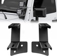 Mounting Accessory Dual A-Pillar Windshield Hinge Mounts For 2007 2008 2009 2010 2011 2012 2013 2014 2015 2016 2017 Wrangler JK/JKU 2DR 4DR