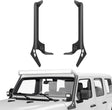 Mounting Accessory 52 Inch LightBar and Light Pods Windshield Frame A-Pillar Mounts for 2018 2019 2020 2021 2022 2023 2024 Jeep Wrangler JL/JLU Gladiator JT