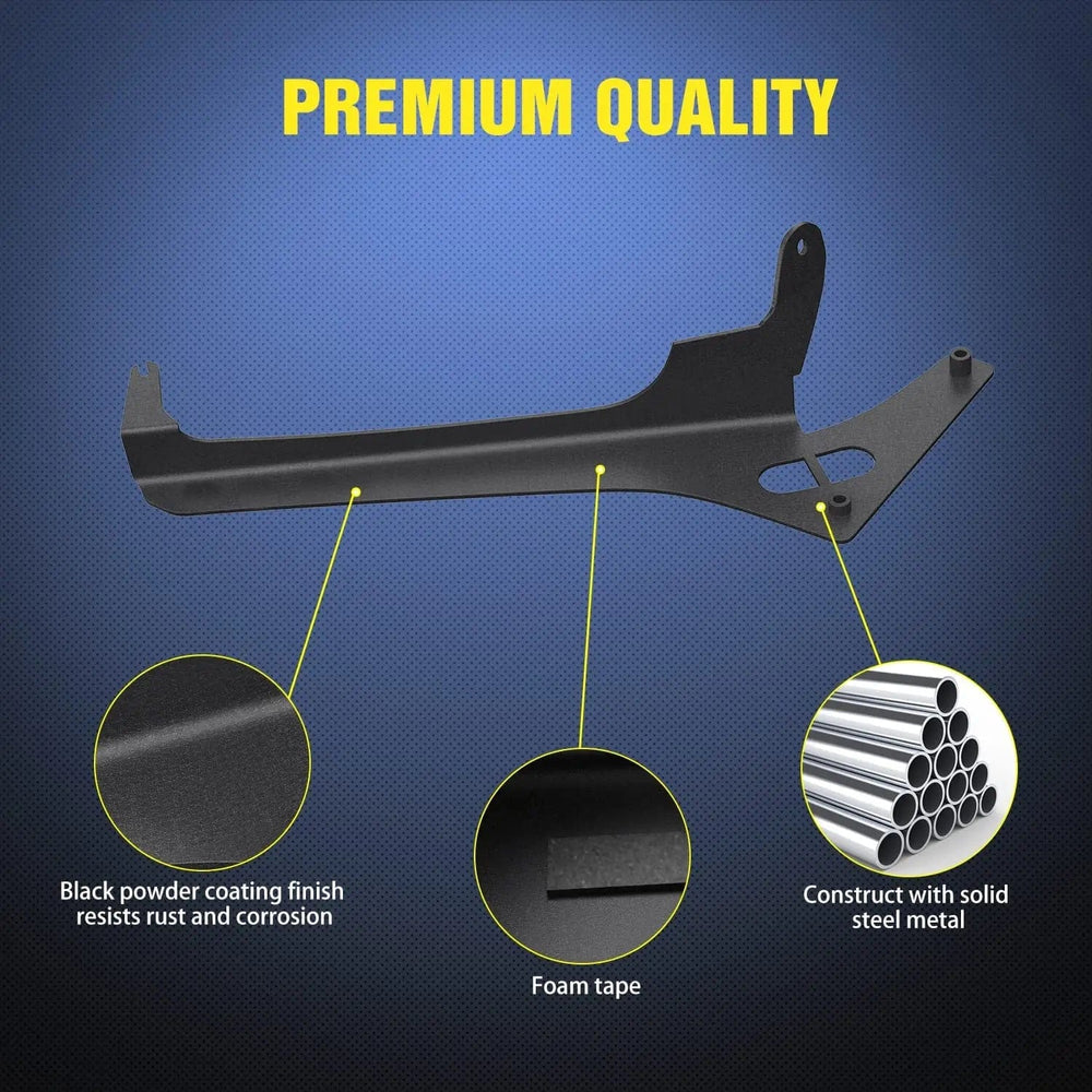 Vehicle Parts & Accessories 52 Inch Light Bar Windshield Frame Mounts for Jeep Wrangler JL/JLU Unlimited 2018 2019 2020 2021 2022 2023 2024