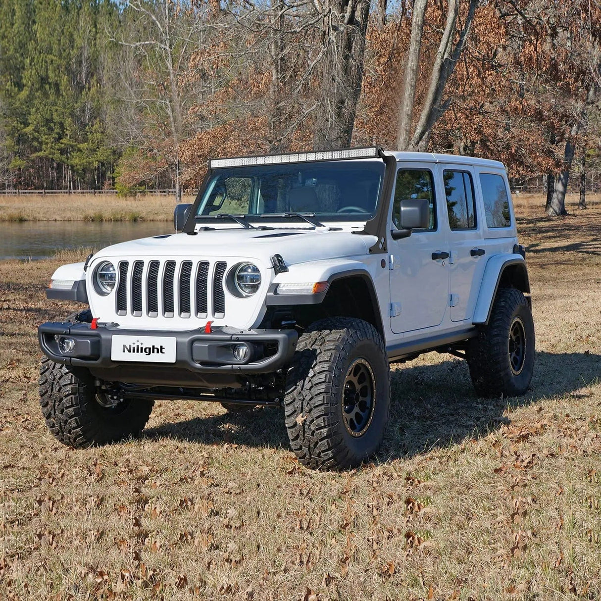 Vehicle Parts & Accessories 52 Inch Light Bar Windshield Frame Mounts for Jeep Wrangler JL/JLU Unlimited 2018 2019 2020 2021 2022 2023 2024