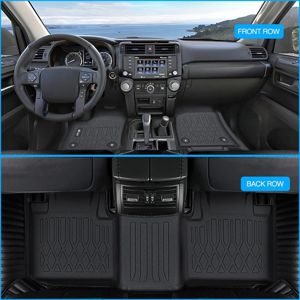 Floor Mat 2016 2017 2018 2019 2020 2021 2022 2023 Dodge Durango / Jeep Grand Cherokee TPE Floor Mats