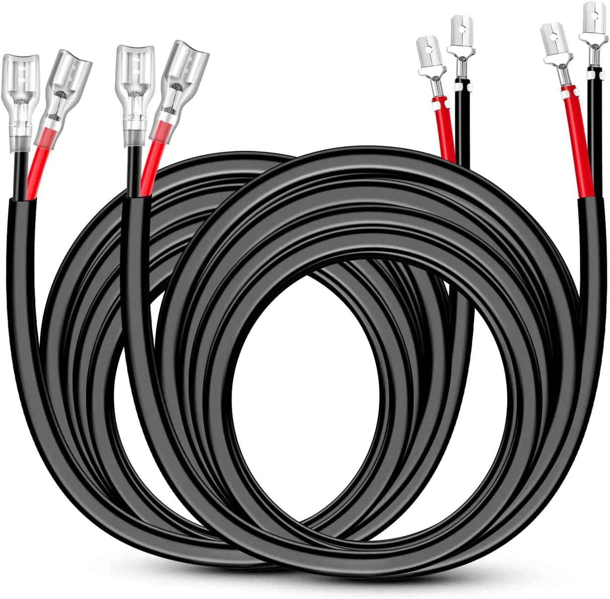 Wiring Harness Kit 2PCS 12AWG 10FT Wire Extension Kit For LED Light Bar/Led Pods/LED Work Light
