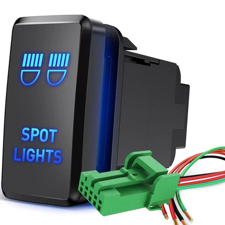 Rocker Switch Toyota Spot Lights Push Button ON/Off Tall Switch