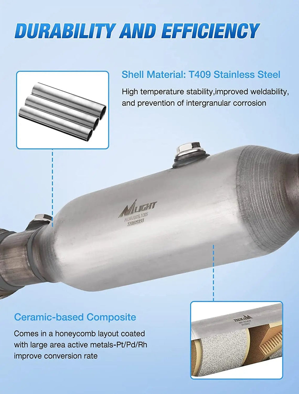 Catalytic Converter 2011 2012 2013 2014 Chrysler 200  2007 2008 2009 2010 Sebring 2008 2009 2010 2011 2012 Dodge Avenger 2007 2008 2009 2010 2011 2012 Caliber 1.8L/2.0L/2.4L F.W.D 2009-2018 Journey 2007-2017 Compass/Patriot Catalytic Converter