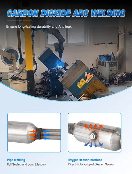 Catalytic Converter 2011 2012 2013 2014 Chrysler 200  2007 2008 2009 2010 Sebring 2008 2009 2010 2011 2012 Dodge Avenger 2007 2008 2009 2010 2011 2012 Caliber 1.8L/2.0L/2.4L F.W.D 2009-2018 Journey 2007-2017 Compass/Patriot Catalytic Converter