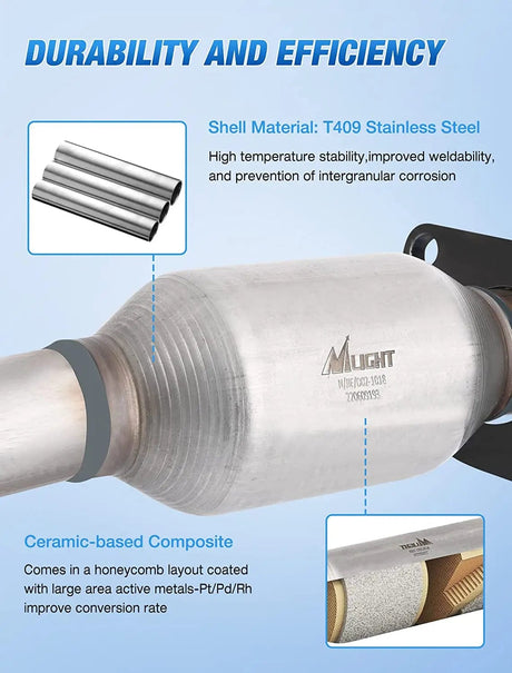 Catalytic Converter 2003 2004 2005 2006 2007 2008 Toyota Corolla/Matrix/Pontiac Vibe 1.8L Catalytic Converter