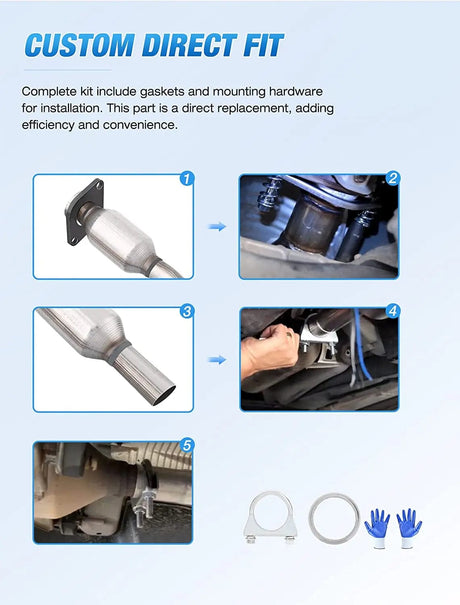Catalytic Converter 2003 2004 2005 2006 2007 2008 Toyota Corolla/Matrix/Pontiac Vibe 1.8L Catalytic Converter