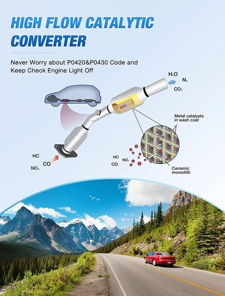 Catalytic Converter 2003 2004 2005 2006 2007 2008 Toyota Corolla/Matrix/Pontiac Vibe 1.8L Catalytic Converter