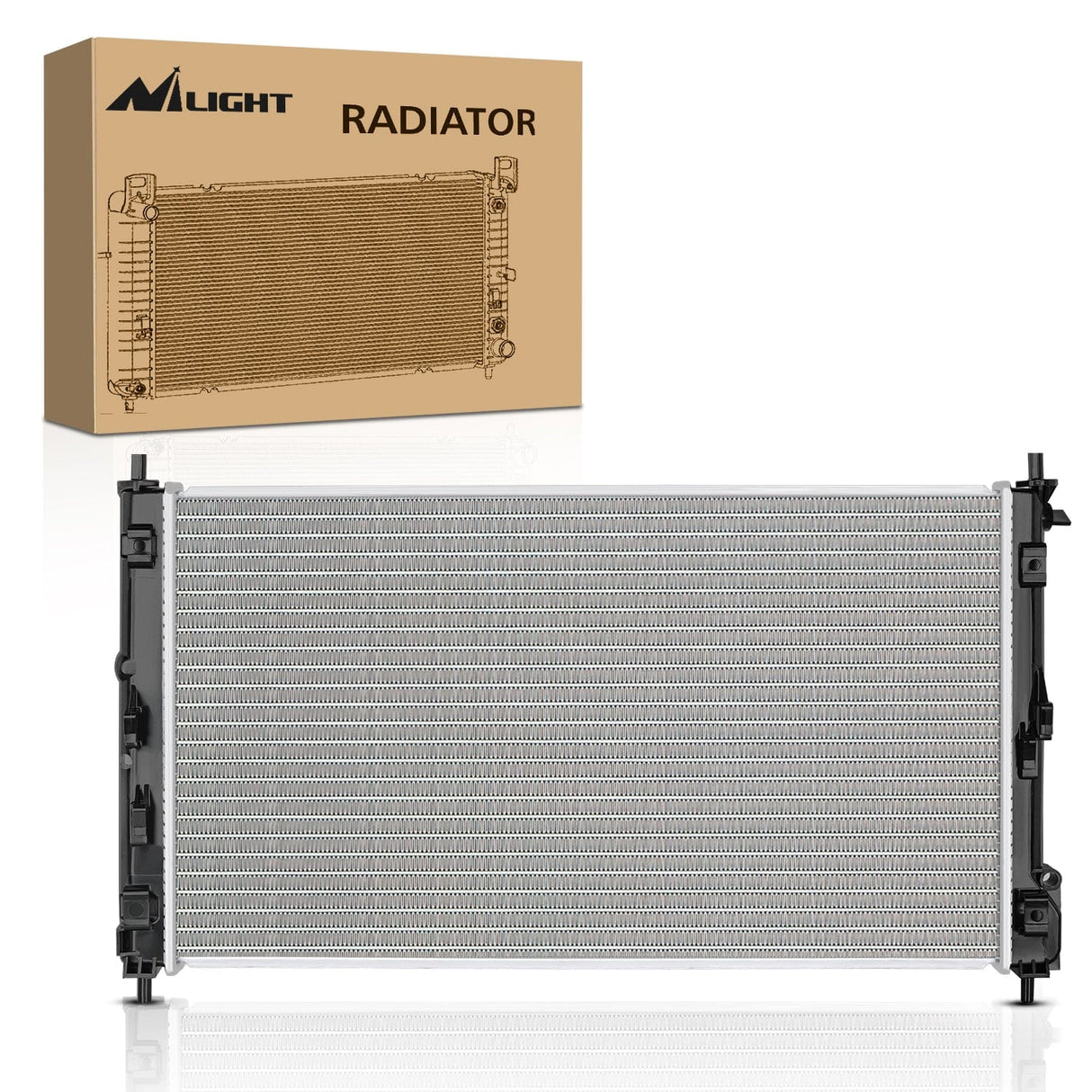 Radiator 2007 2008 2009 2010 2011 2012 Dodge Caliber/Avenger & Jeep Compass Radiator