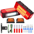 Trailer Light Rectangular LED Trailer Light Kit (Pair)
