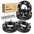 Wheel Spacers 1.5inch (38mm) Wheel Spacers 4Pcs For 1995-2023 Toyota Tacoma 1989-2023 4Runner FJ Cruiser Tundra Fortuner Sequoia Land Cruiser | 6x139.7 | 106 Hub Bore | 12x1.5 Studs