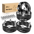 Wheel Spacers 2inch (50mm) Wheel Spacers 4Pcs For 1999 2000 2021 Chevy Silverado GMC Sierra 1500 Yukon XL Avalanche | 6x139.7 | 108 Hub Bore | 14x1.5 Studs