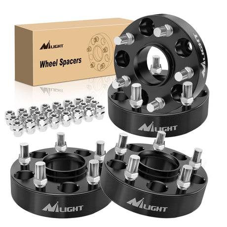 Wheel Spacers 1.5inch (38mm) Wheel Spacers 4Pcs For 2011 2012 2013 2014 2015 2016 2017 2018 2019 2020 2021 2022 Jeep Grand Cherokee 2018 2019 2020 2021 2022 Wrangler JL/JLU 2019-2022 Gladiator JT 2011-2022 Durango | 5x127 | 71.5 Hub Bore | 14x1.5 Studs