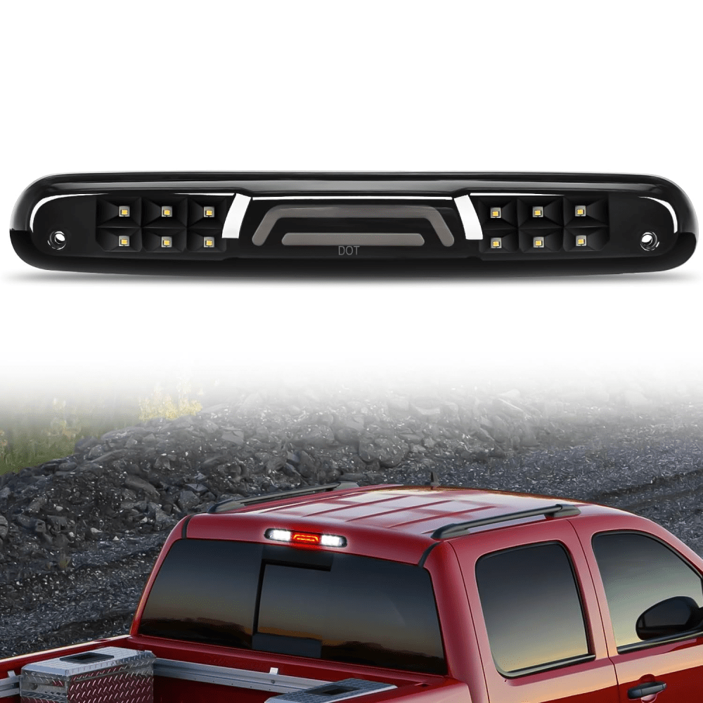 Accessories 2007-2013 Chevy Silverado GMC Sierra 1500 2500 3500HD Third Brake Light