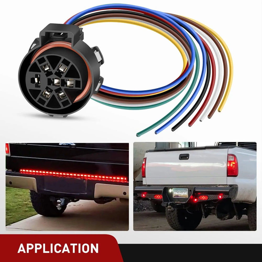 Wiring Harness Kit USCAR 7 Pin Trailer Wiring Harness