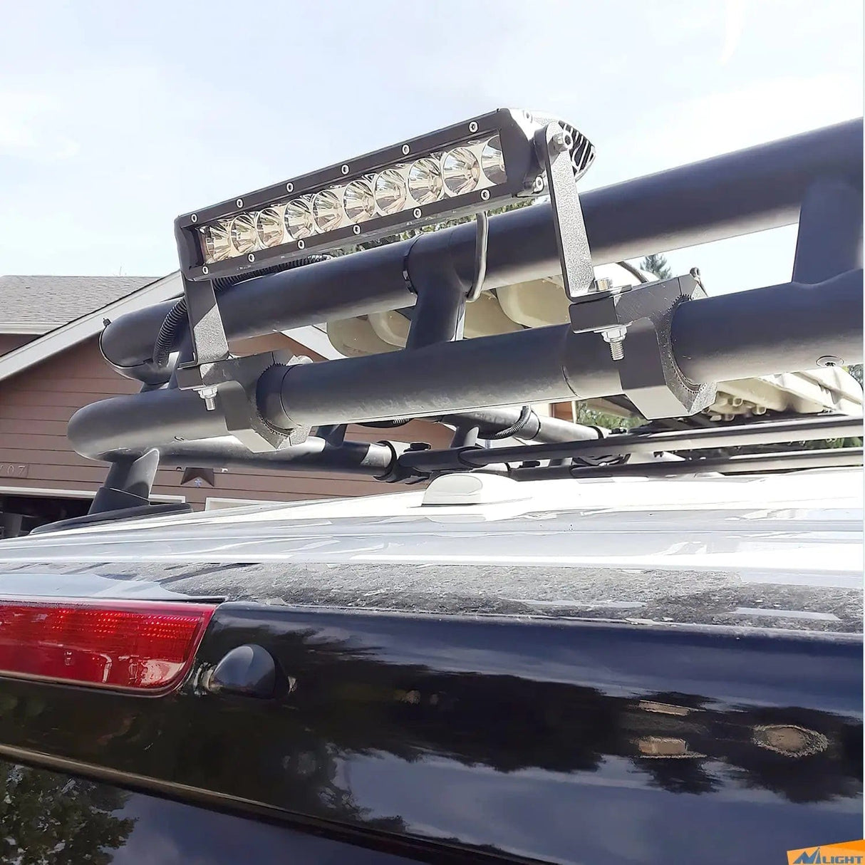 Mounting Accessory Universal Side-Mounted Adjustable Different Height Brackets (Pair)